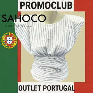 Блуза Sahoco, с метални нишки, сребриста, размер S, Португалия